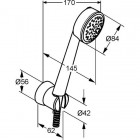 Душевой гарнитур Kludi Zenta 606508600