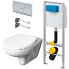 Инсталляция Viega Eco 673192 + унитаз Jika Zeta 820396 + сиденье Jika Zeta 893271