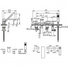 Смеситель на борт ванны Bravat Phillis F556101C-RUS
