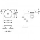 Раковина Villeroy & Boch Loop&Friends 514400R2