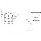 Раковина Villeroy & Boch Loop&Friends 61550001