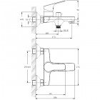 Смеситель для ванны Rossinka Silvermix RS29-31