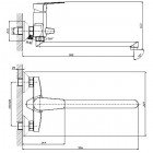 Смеситель универсальный Rossinka Silvermix S35-33