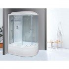 Душевая кабина Royal Bath RB8120BK4-WT L
