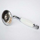 Смеситель на борт ванны Magliezza Grosso Bianco 50119-2-cr