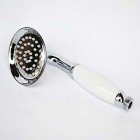 Смеситель на борт ванны Magliezza Grosso Bianco 50119-4-cr