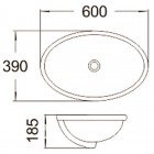 Раковина встраиваемая Sturm Vita ST-VI556030-NBNCR