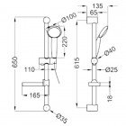 Душевой гарнитур Sturm Mohito ST-MOH-45060-CR