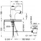 Смеситель для биде Sturm Rosie ST-ROS-22060-CR