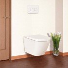 Унитаз подвесной BelBagno Amara BB8296CH+BB2002SC