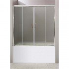Шторка на ванну BelBagno Uno UNO-VF-2-170/145-C-Cr