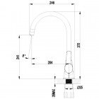 Смеситель для кухни Lemark Atlantiss LM3255C