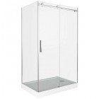 Душевое ограждение GooDDooR Galaxy WTW-130-C-CH+SP-80-C-CH
