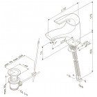 Смеситель для раковины Am.Pm Sense F7582100