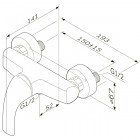 Смеситель для душа Am.Pm Sense F7520000