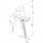 Смеситель для раковины Am.Pm Spirit F7002100