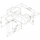 Смеситель для ванны Am.Pm Spirit F7010000