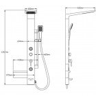 Душевая панель Am.Pm Joy W85P-1-150S