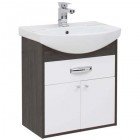 Тумба с раковиной Aquanet Грейс 60 дуб кантенбери (1 ящик, 2 дверцы) 00198374 + 00182641
