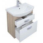 Комплект мебели Aquanet Грейс 65 дуб сонома (2 ящика) 00198809