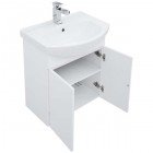 Комплект мебели Aquanet Ирис 60 белый (2 дверцы) 00198813