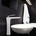 Смеситель для раковины Timo Helmi 4011/00-16 F chrome/white