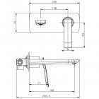 Смеситель для раковины Timo Helmi 4071/00-16 SM chrome/white