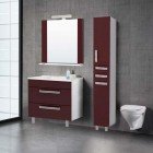 Комплект мебели Triton Ника 75 напольный вишня