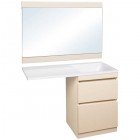 Комплект мебели Style Line ElFante Даллас 120 напольный крем R