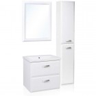 Тумба под раковину Style Line ElFante Лотос 60 подвесная белый СС-00000373