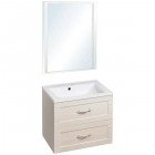 Тумба под раковину Style Line ElFante Прованс 65 подвесная рельеф пастель СС-00000446