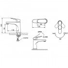 Смеситель для раковины Bravat Eler F1191238CP-RUS