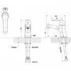 Набор для ванной комнаты Bravat Simple F00316