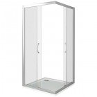 Душевое ограждение GooDDooR Latte CR-80-C-WE