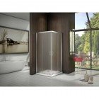 Душевое ограждение GooDDooR Latte CR-90-G-WE