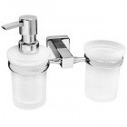 Держатель стакана и дозатора WasserKRAFT Lippe K-6589