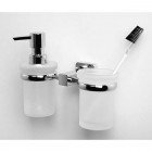 Держатель стакана и дозатора WasserKRAFT Lippe K-6589