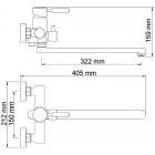 Смеситель универсальный WasserKRAFT Main 4102L
