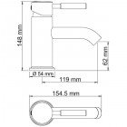 Смеситель для раковины WasserKRAFT Main 4105