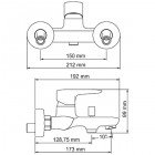 Смеситель для ванны WasserKRAFT Vils 5601