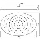 Верхний душ Jaquar Maze OHS-CHR-1635
