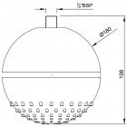 Верхний душ Jaquar OHS-CHR-1763