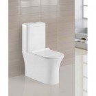 Унитаз BelBagno Ancona BB1224CPR-P+BB1224T+BB2011SC безободковый