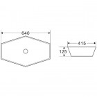 Раковина накладная BelBagno BB1139