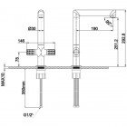 Смеситель для раковины BelBagno Impulso IMP-LMC-CRM