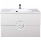 Тумба с раковиной BelBagno Onda 90 bianco lucido