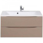Тумба под раковину BelBagno Marino 90 cappuccino lucido MARINO-900-2C-SO-CL-P