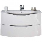 Тумба с раковиной BelBagno Smile 90 bianco lucido