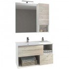 Комплект мебели Comforty Ганновер 90 дуб дымчатый