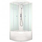 Душевая кабина Domani-Spa Delight 88 high прозрачная/белая DS01D88HWCl00